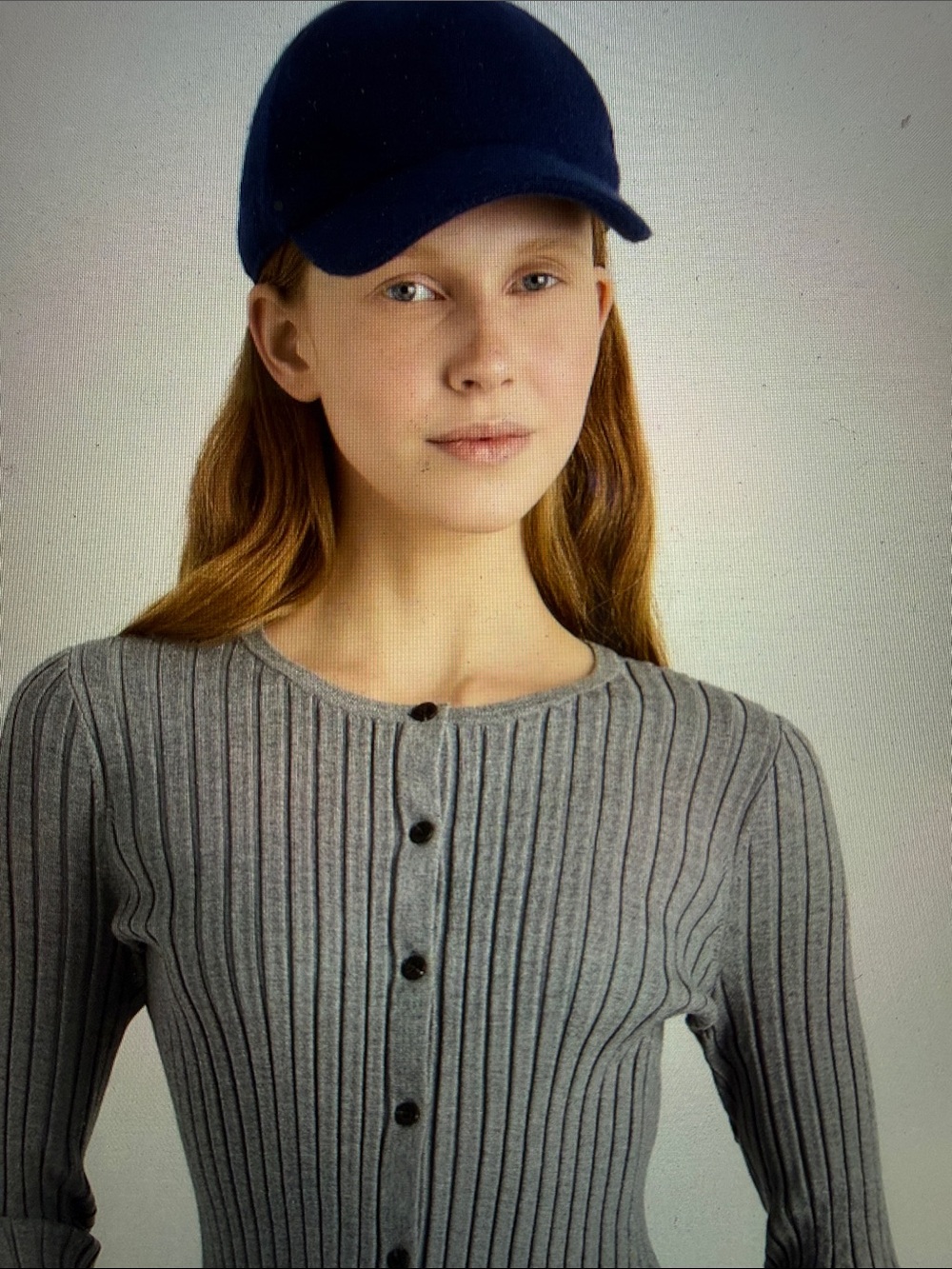 QUINCE Cashmere Baseball Cap XS/S BLACK - Picture 2 of 8